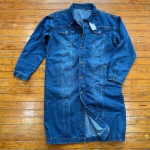 Button up Denim Dress